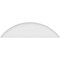 Ekena Millwork Segment Arch Smooth Architectural Grade PVC Pediment, 66"W x 17-1/2"H x 2"P PEDPS066X175SEG00 - alternate 5